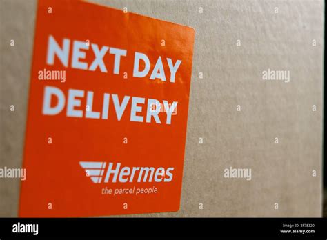 Hermes delivery label